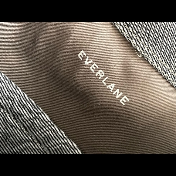 SOLD Everlane Modern Twill Single Snap Backpack Large - Reverse Denim - Picture 5 of 8